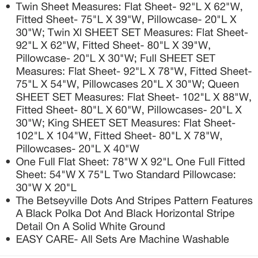 💋BETSEY JOHNSON SHEET SET!